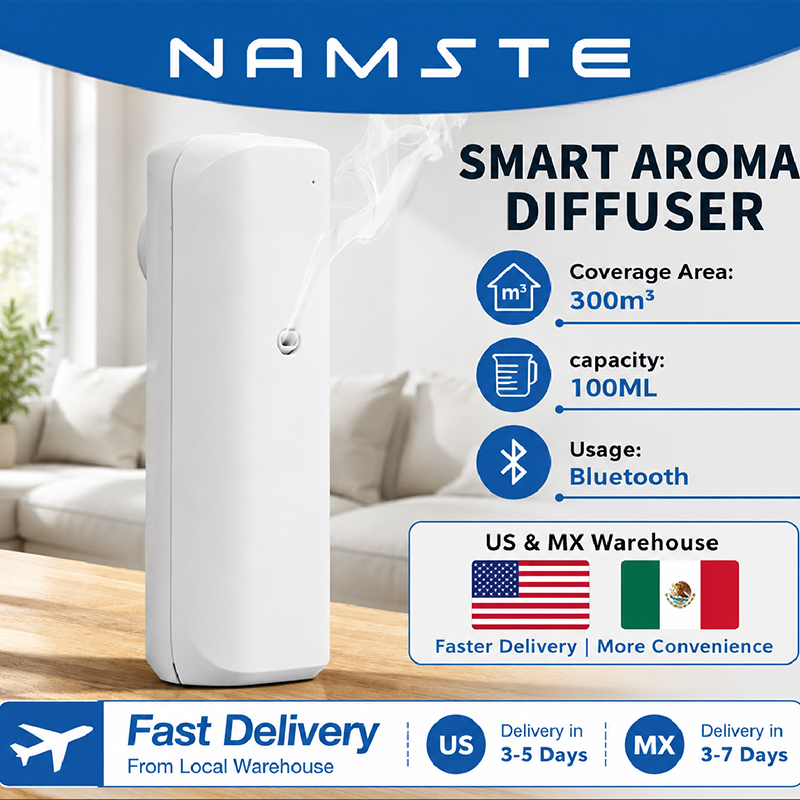 Home Fragrance Oud - ناشر زيوت عطرية NAMSTE بتقنية البلوتوث،