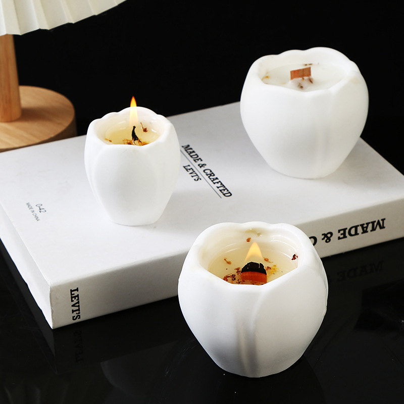 Home Fragrance Usa - شمعة عطرية للديكور المنزلي، شكل توليب،