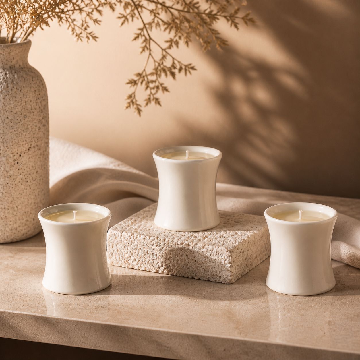 **شمعة معطرة من شمع الصويا في  - مراجعة Home Fragrance Gift وسعره