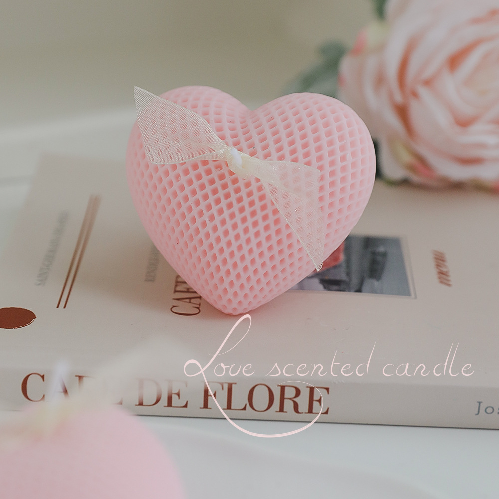شمعة معطرة مخصصة على شكل قلب ل - مراجعة Home Fragrance Usa وسعره