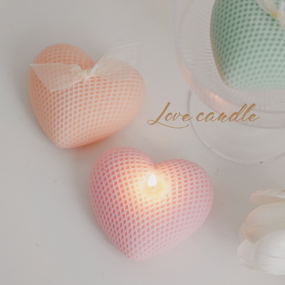 شمعة معطرة مخصصة على شكل قلب ل - مراجعة Home Fragrance Usa وسعره